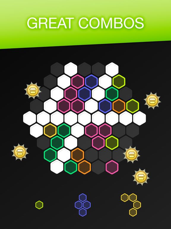 Hex FRVR -Перетащите блок Hexa screenshot