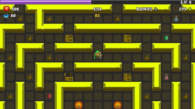 Pixel Descent screenshot