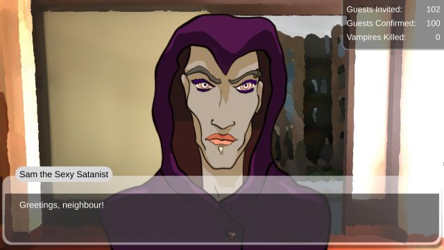 GGJ19 - My Neighbour the Vampire screenshot