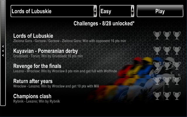 Speedway Challenge League screenshot
