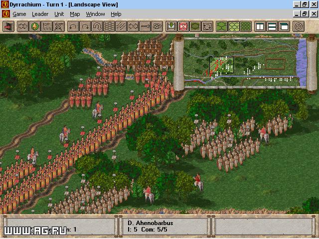 The Great Battles of Caesar screenshot