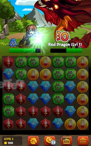 Battle Gems (AdventureQuest) screenshot
