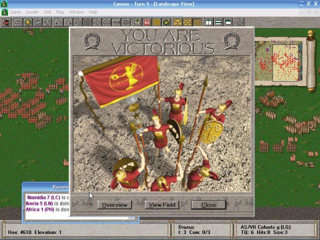The Great Battles of Hannibal screenshot