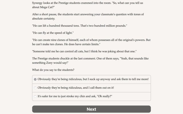 Community College Hero: Knowledge is Power screenshot