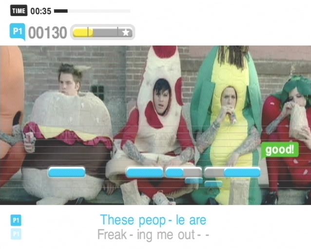 Singstar Pop screenshot