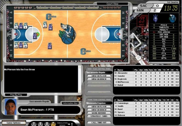 Total Pro Basketball 2005 screenshot