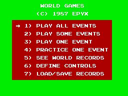 World Games screenshot