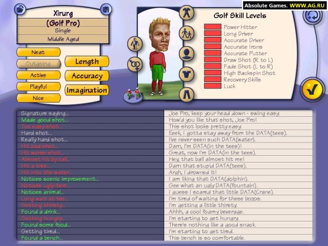 Sid Meier's SimGolf screenshot