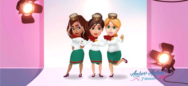 Amber's Airline - 7 Wonders screenshot