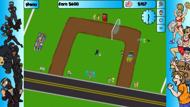 Car Washer: Summer of the Ninja screenshot