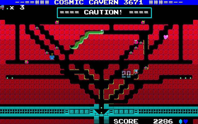 Cosmic Cavern 3671 宇宙最大の地底最大の作戦 screenshot