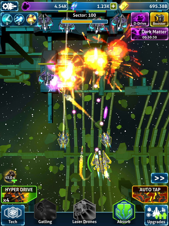 Idle Space - Endless Action Clicker screenshot
