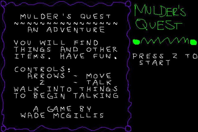 Mulder's Quest screenshot