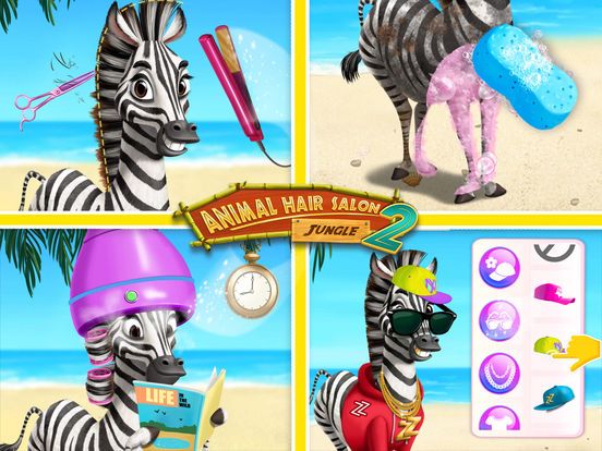 Jungle Animal Hair Salon 2 screenshot