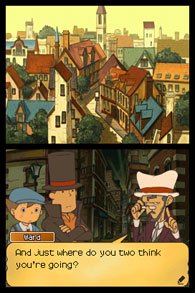 Professor Layton and the Unwound Future screenshot