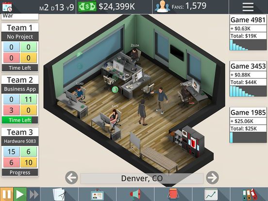 Game Studio Tycoon 3 screenshot