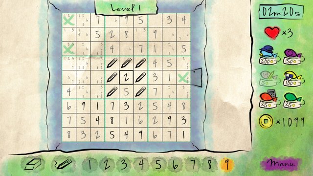 Sudoku Quest бесплатный screenshot