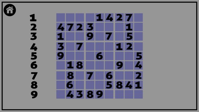 sudoku. screenshot