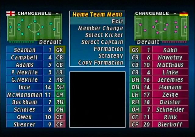 ISS Pro Evolution 2 screenshot