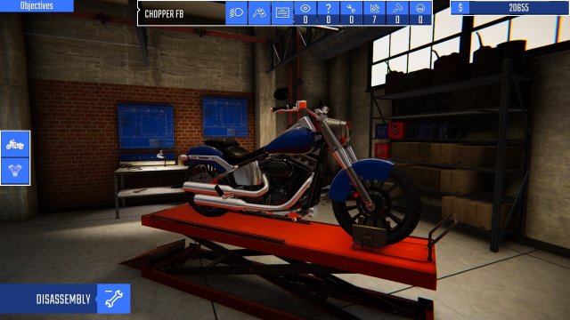 Biker Garage: Mechanic Simulator screenshot