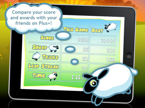 Leap Sheep! HD screenshot