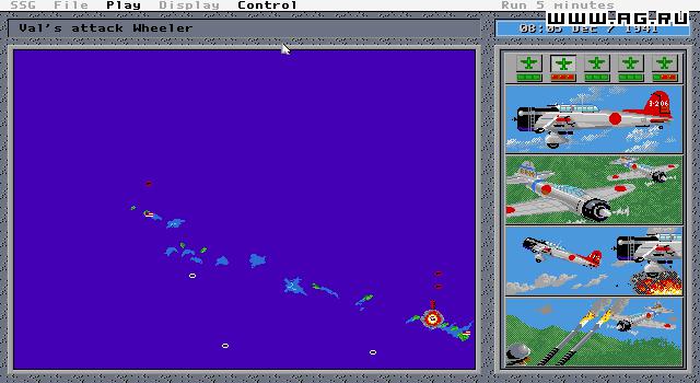 Carriers at War (1991) screenshot