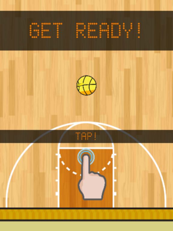 Flappy Hoops Basketball Dunk screenshot