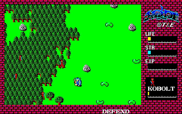 Hydlide screenshot