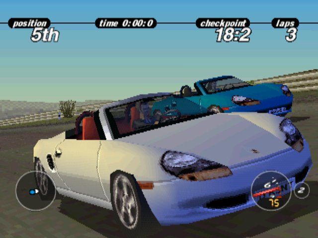 Porsche Challenge screenshot