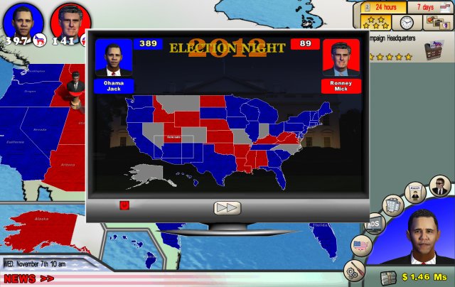 The Race for the White House screenshot