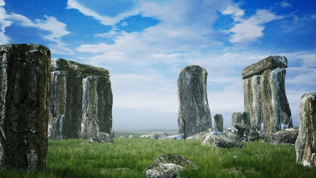 Stonehenge VR screenshot