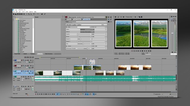 VEGAS Pro 14 Edit screenshot