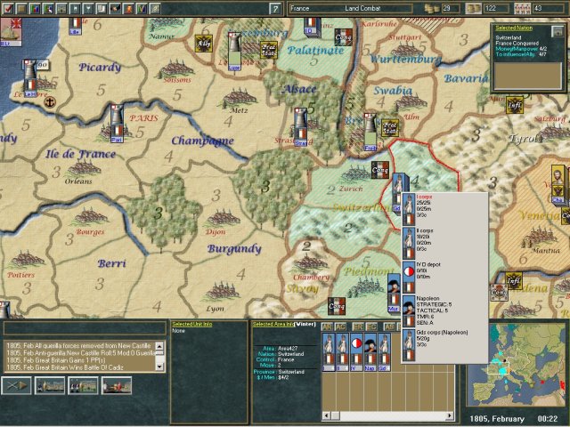 Empires in Arms screenshot