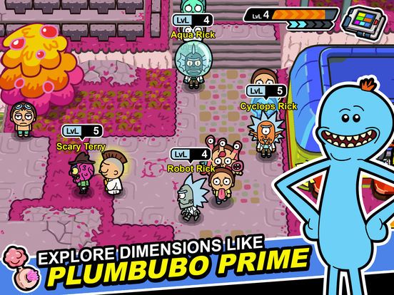 Rick and Morty: Pocket Mortys screenshot