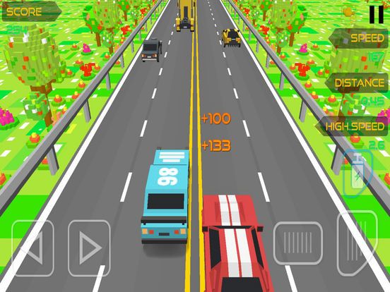 Гоночный Автомобиль 3D - Бесконечное Движение screenshot