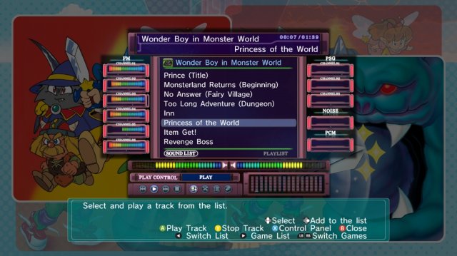 SEGA Vintage Collection: Monster World screenshot