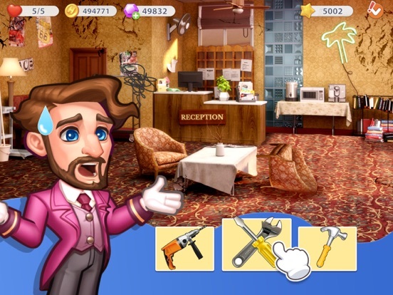 Hotel Frenzy:Grand Hotel Decor screenshot