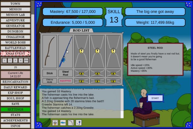 Wizard And Minion Idle screenshot