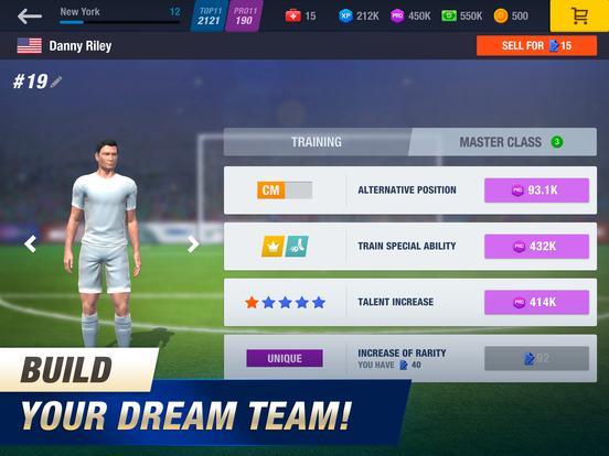11x11: Soccer Manager screenshot