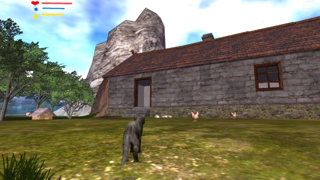 Cat survival screenshot