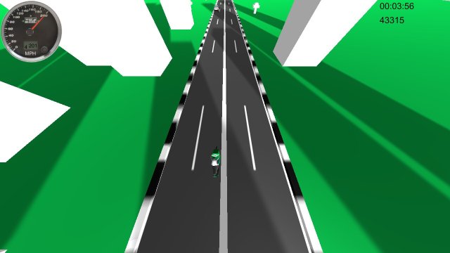 Motorbike Traffic Splash screenshot