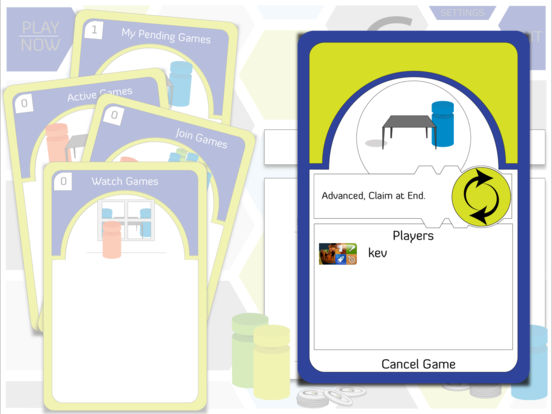 Reiner Knizia's Battleline screenshot
