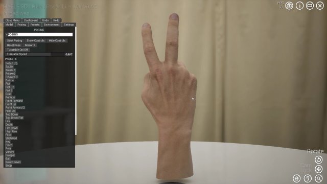 HAELE 3D - Hand Poser Lite screenshot