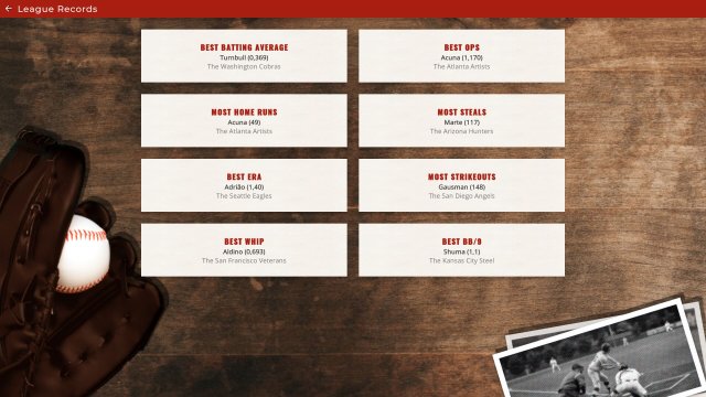 Astonishing Baseball Manager 21 screenshot