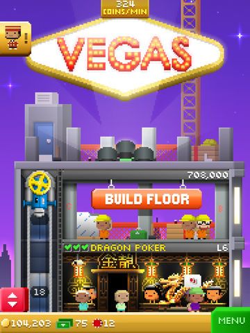 Tiny Tower Vegas screenshot