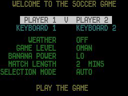 Microprose Soccer screenshot