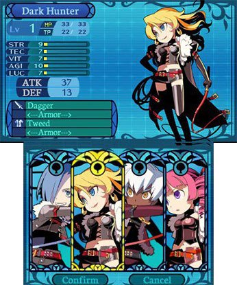 Etrian Odyssey Untold: The Millennium Girl screenshot