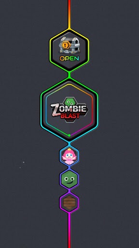 Puzzle Hexa: Princess and Zombies screenshot