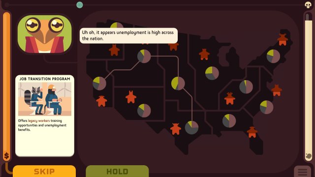 Green New Deal Simulator screenshot