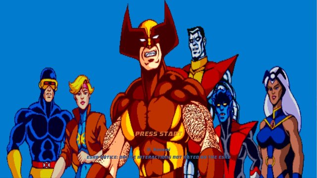 X-Men Arcade screenshot